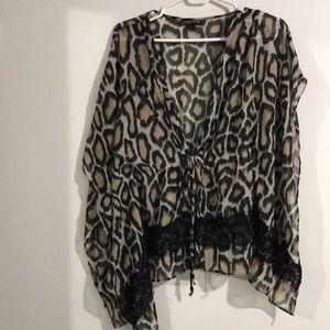 Rampage | Animal Print Caftan